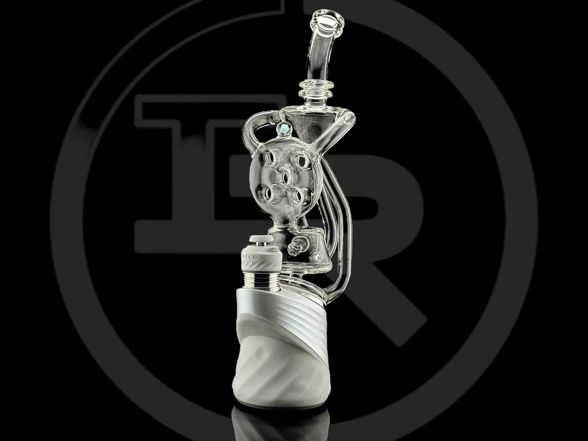 IRIDESCENT GLASS: SWISS OPAL RECYCLER PUFFCO PEAK ATTACHMENT - Image 6
