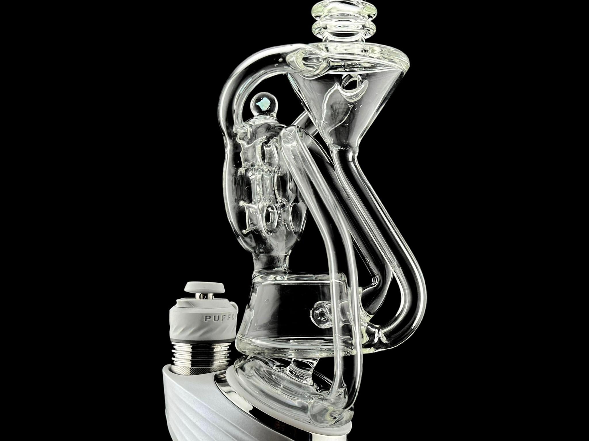 IRIDESCENT GLASS: SWISS OPAL RECYCLER PUFFCO PEAK ATTACHMENT - Image 3