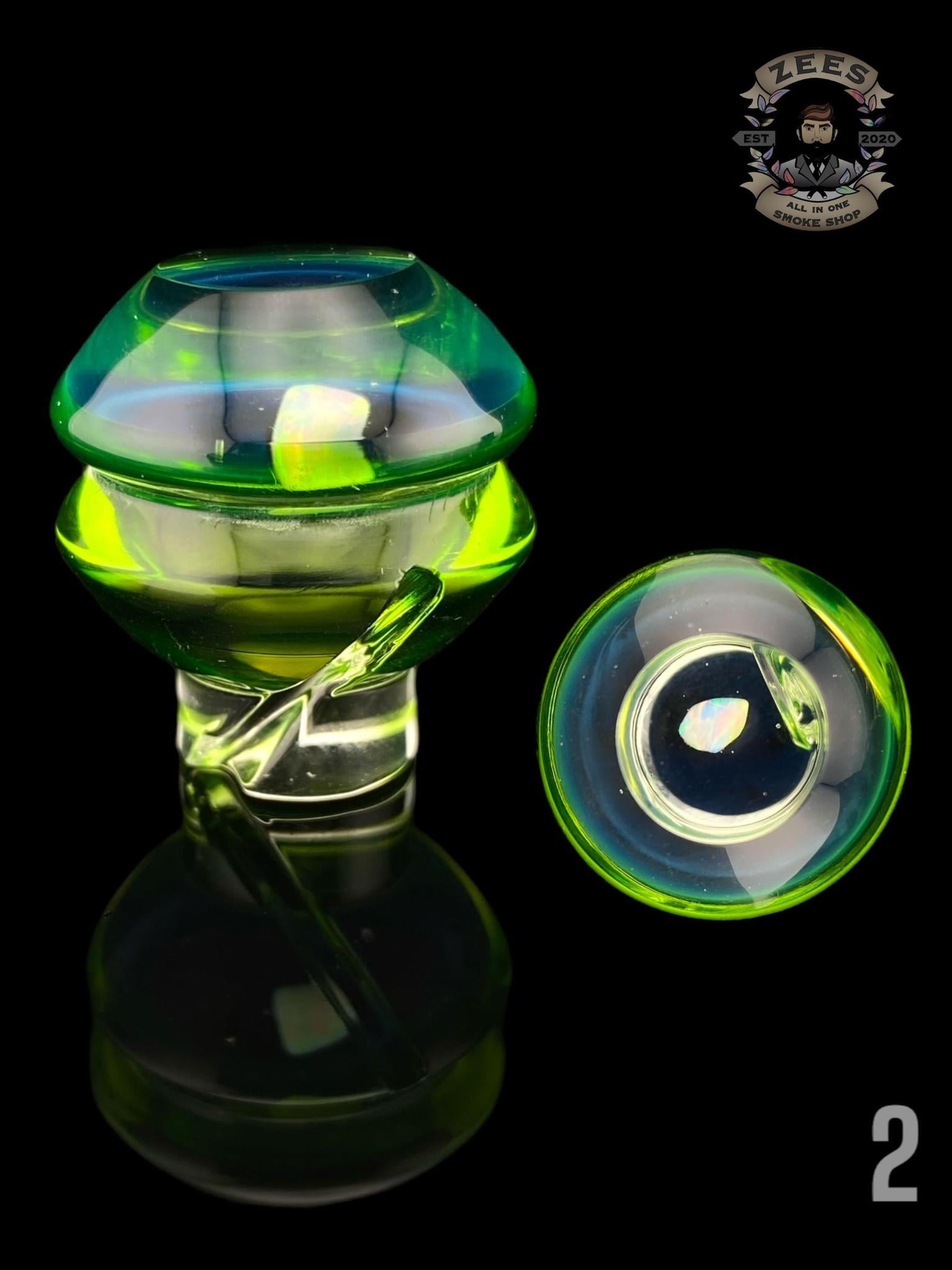 ONE TRICK PONY: COLOR PUFFCO NEW PEAK SPINNER CAP WITH OPAL - Image 4