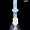 UZZI GLASS: DUMPY RECYCLER #3 SILVER FUME X GHOST - Image 4