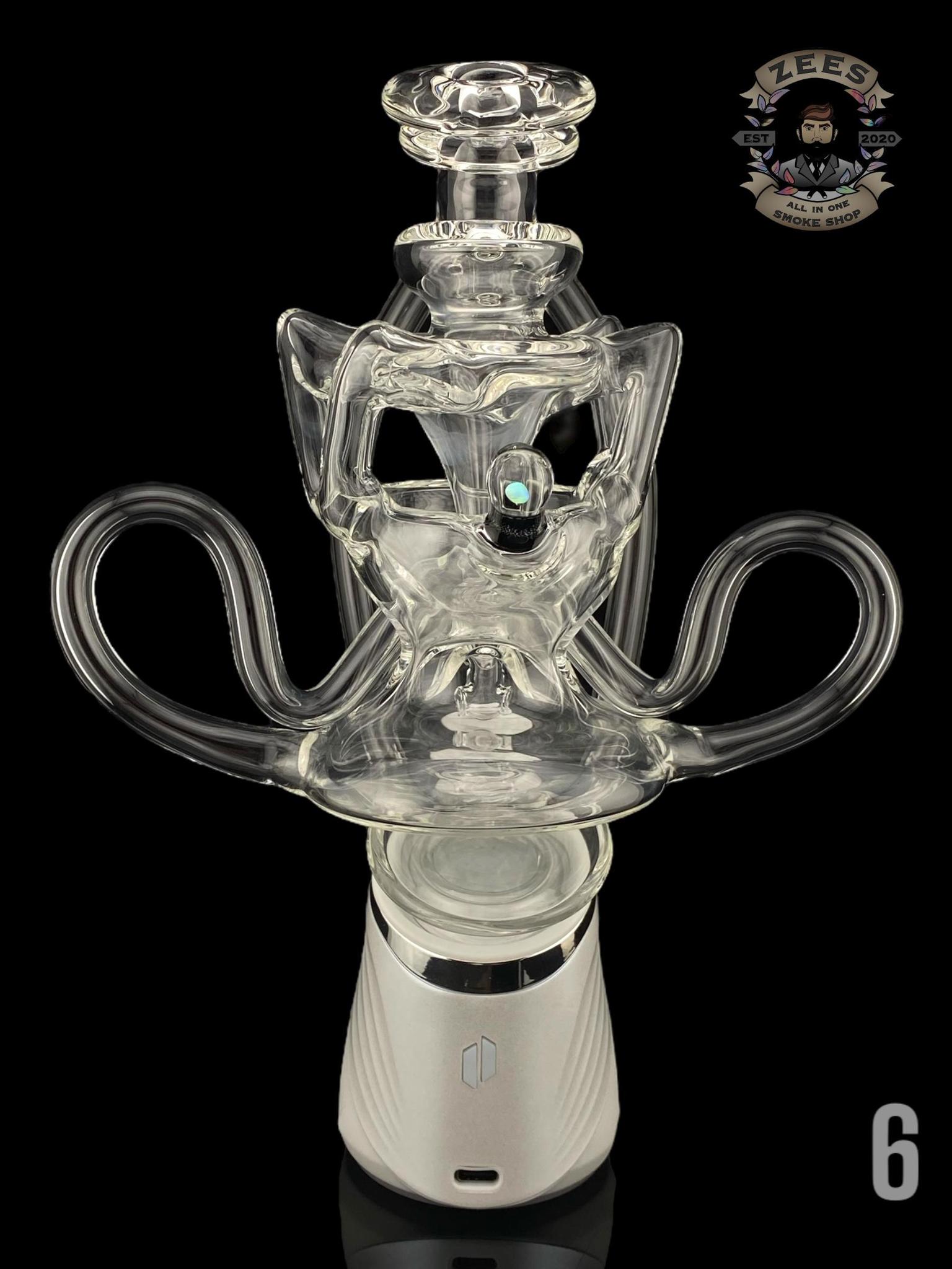 JF GLASS: QUAD RECYCLER PUFFCO PEAK ATTACHMENT - Image 8