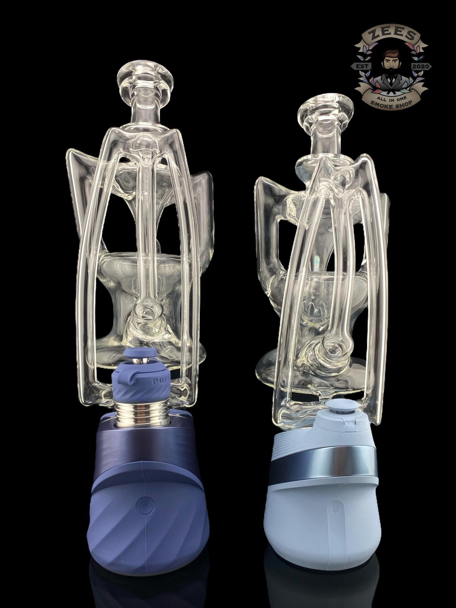JF GLASS: DUAL RECYCLER PUFFCO PEAK ATTACHMENT - Image 2