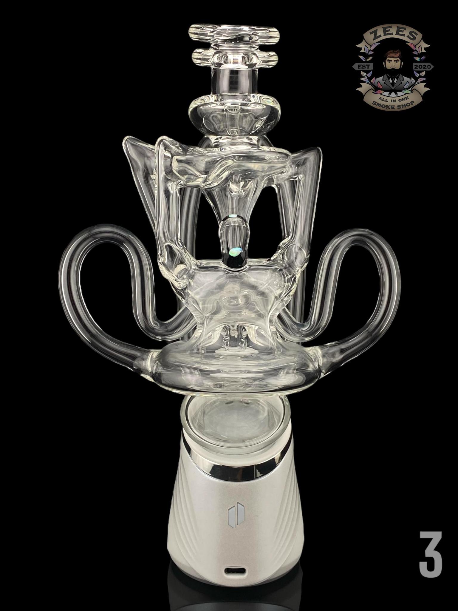 JF GLASS: QUAD RECYCLER PUFFCO PEAK ATTACHMENT - Image 5