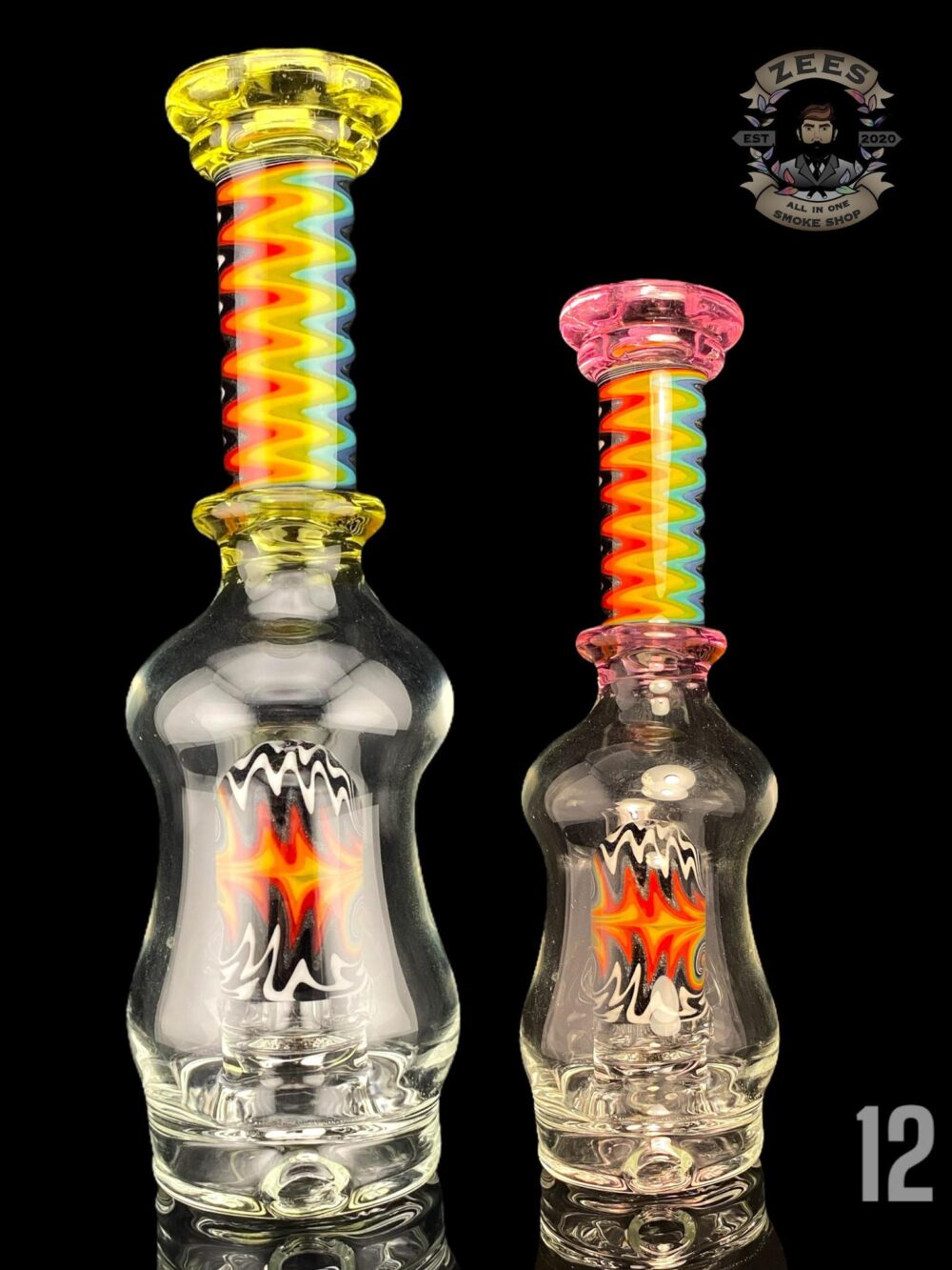 LOGI GLASS ART: WORKED CHUGGER PUFFCO PEAK ATTACHMENT | Zee Vapor