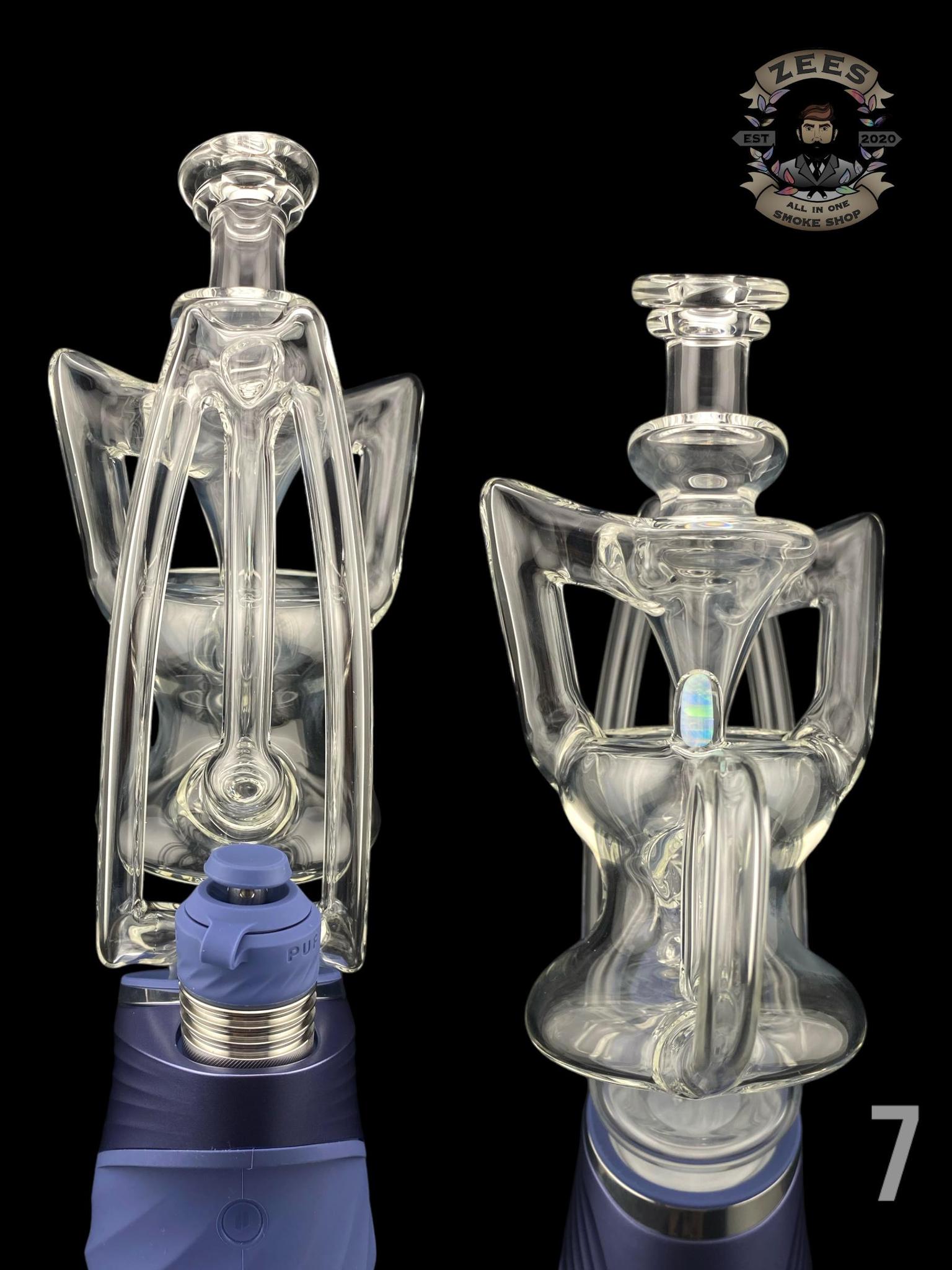 JF GLASS: DUAL RECYCLER PUFFCO PEAK ATTACHMENT - Image 9