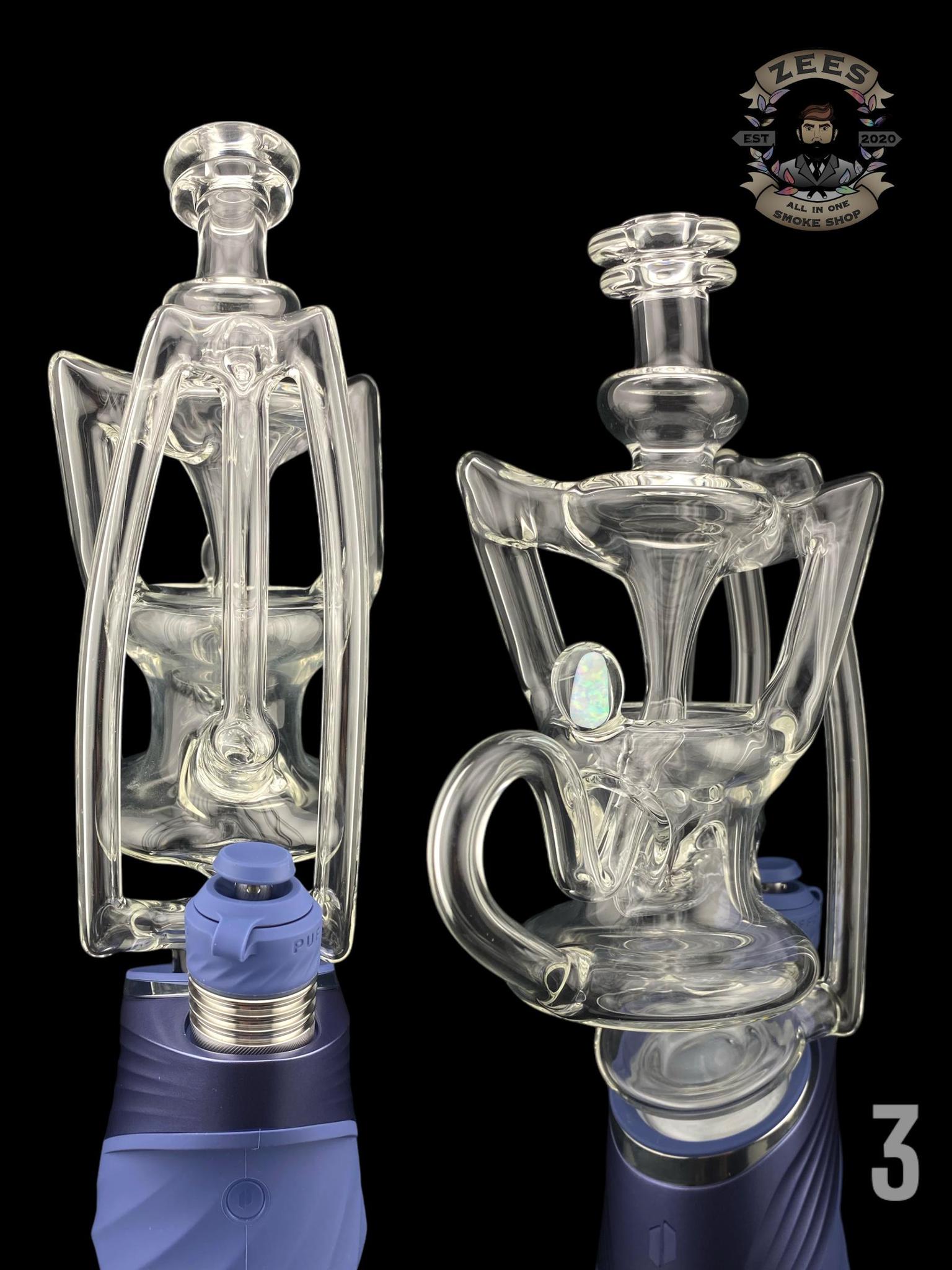 JF GLASS: DUAL RECYCLER PUFFCO PEAK ATTACHMENT - Image 5