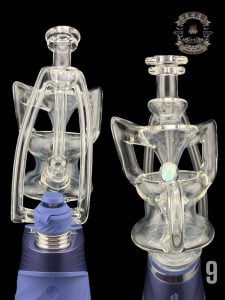 #9 - CLEAR W/OPAL