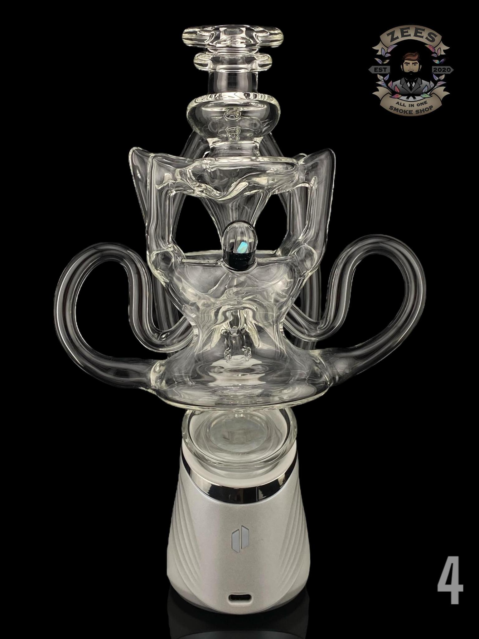 JF GLASS: QUAD RECYCLER PUFFCO PEAK ATTACHMENT - Image 6