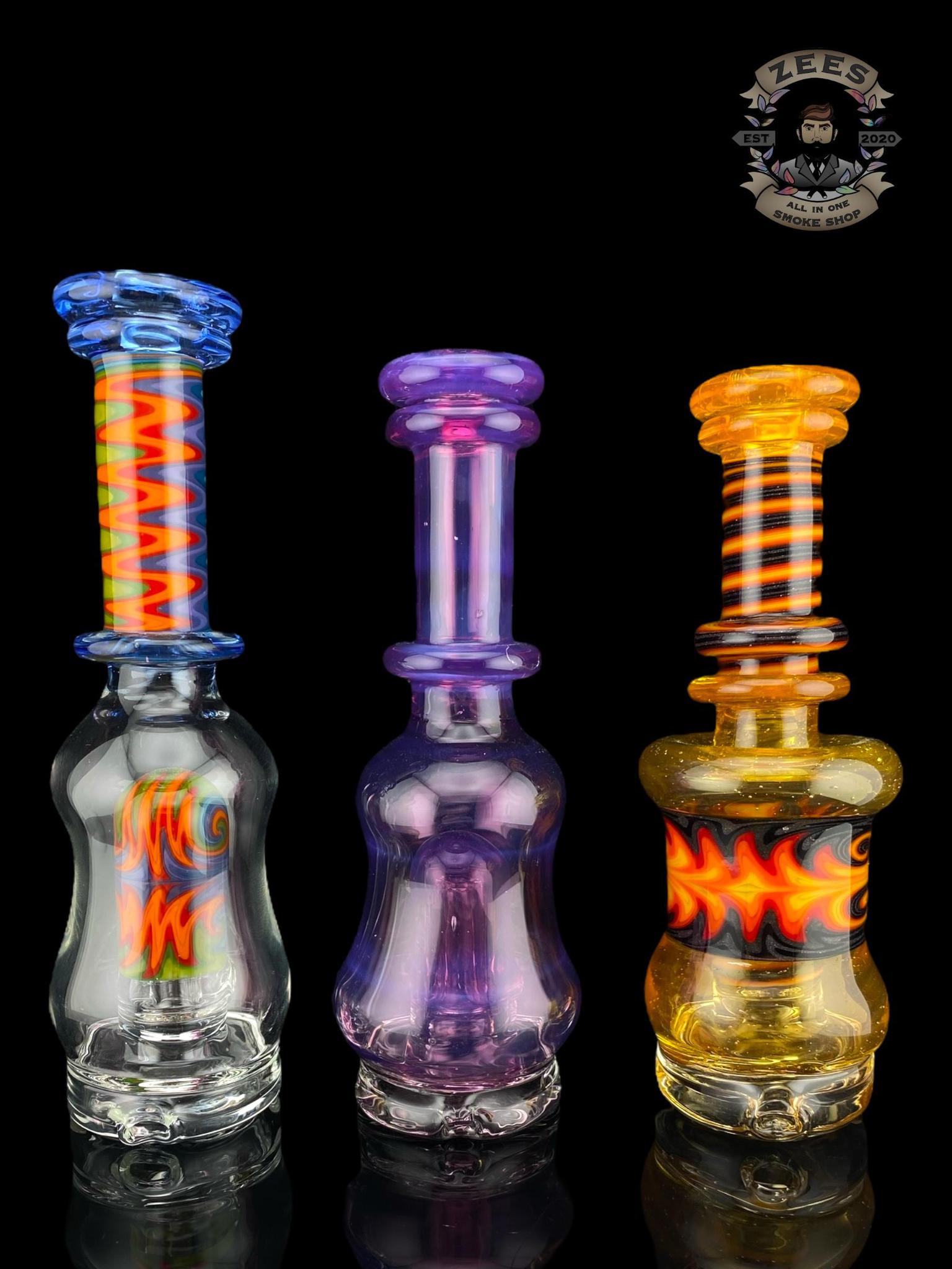 LOGI GLASS ART: WORKED CHUGGER PUFFCO PEAK ATTACHMENT | Zee Vapor