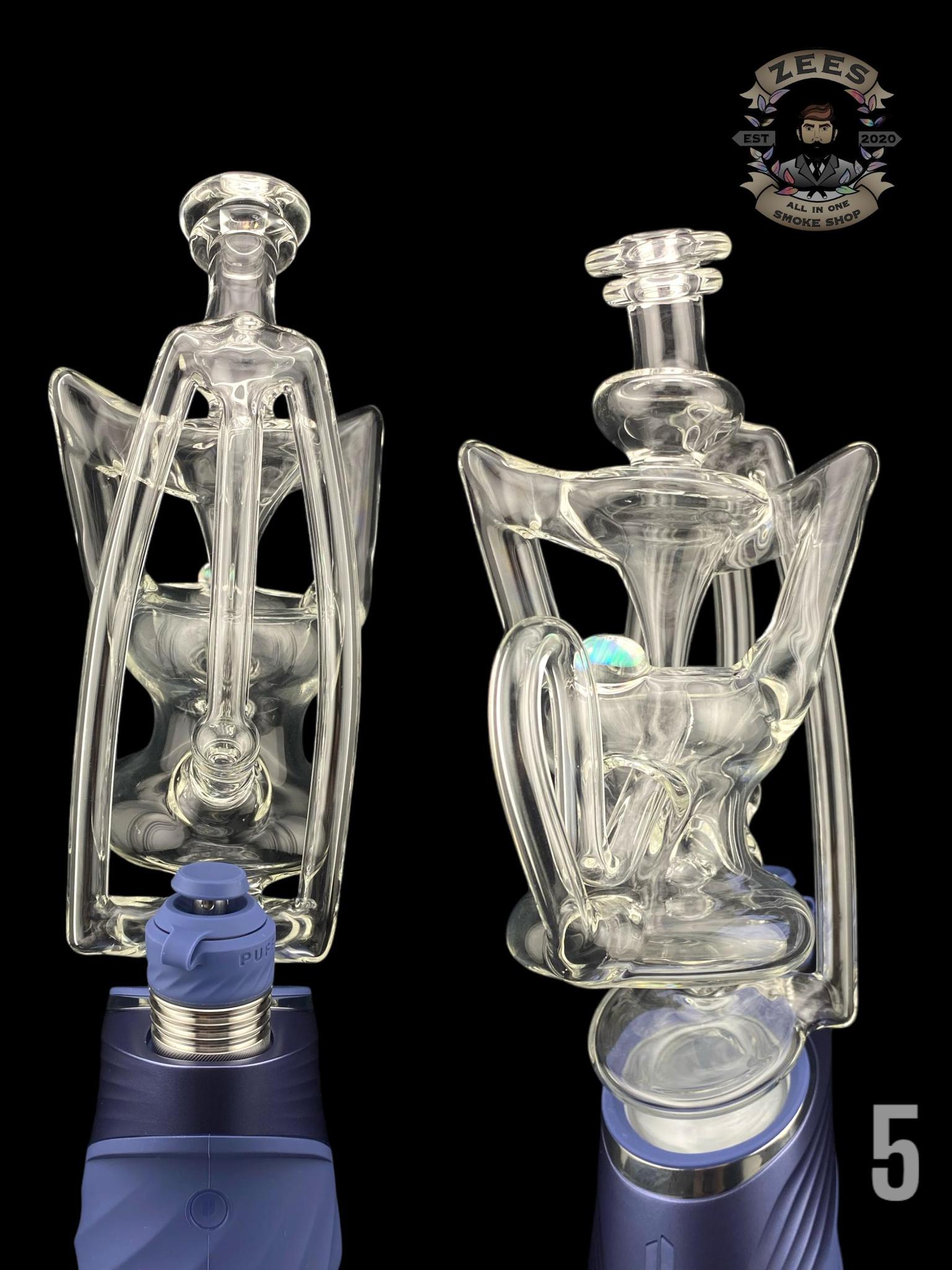 JF GLASS: DUAL RECYCLER PUFFCO PEAK ATTACHMENT - Image 7
