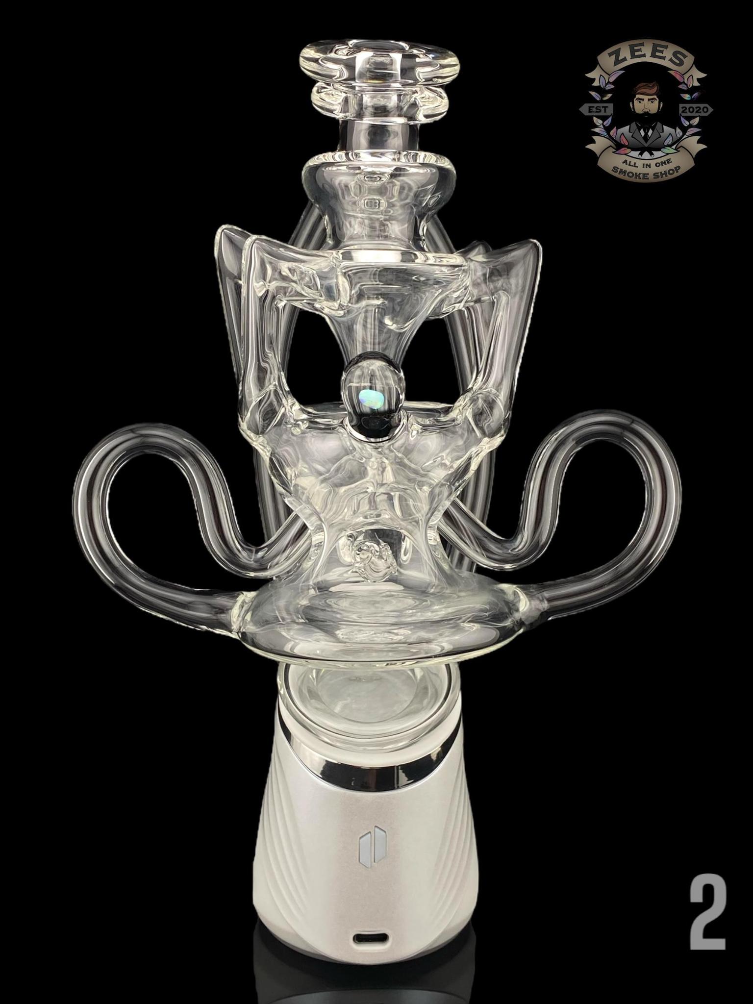 JF GLASS: QUAD RECYCLER PUFFCO PEAK ATTACHMENT - Image 4