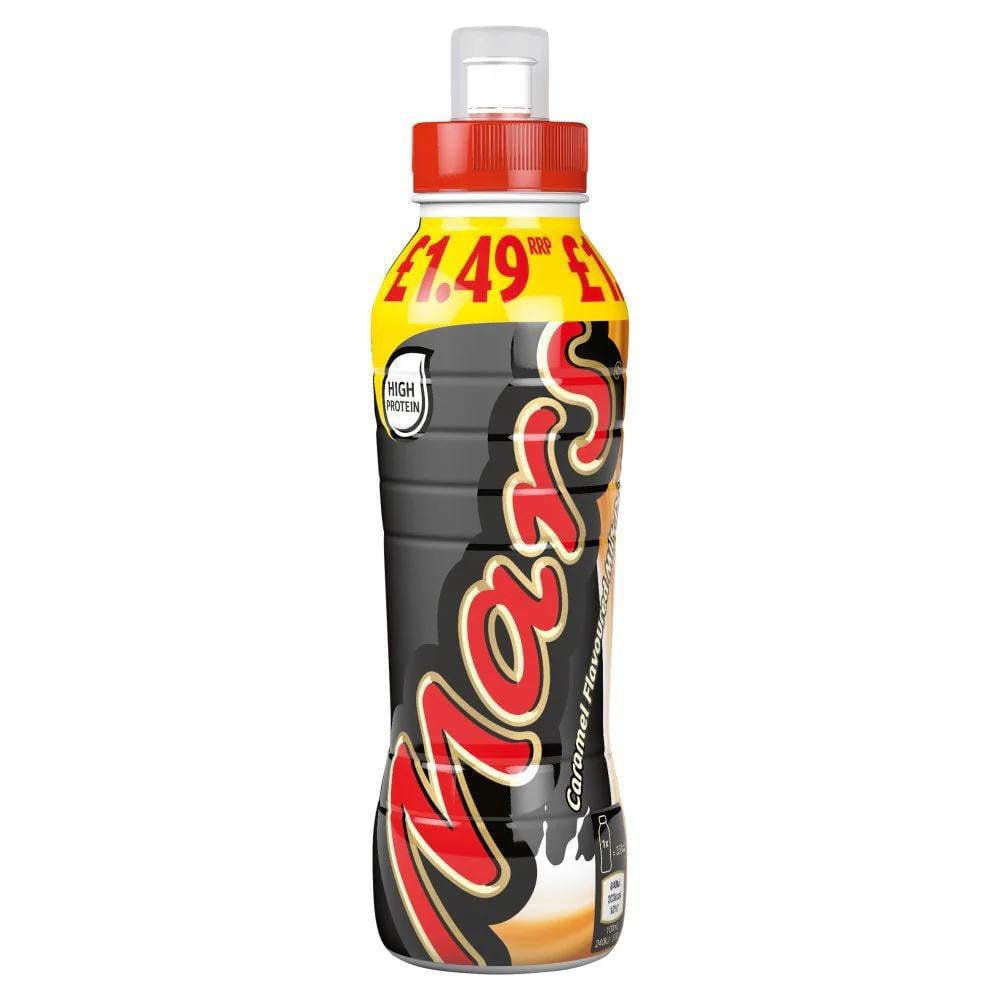 MARS: CARAMEL FLAVOURED MILKSHAKE 350ML (UK)