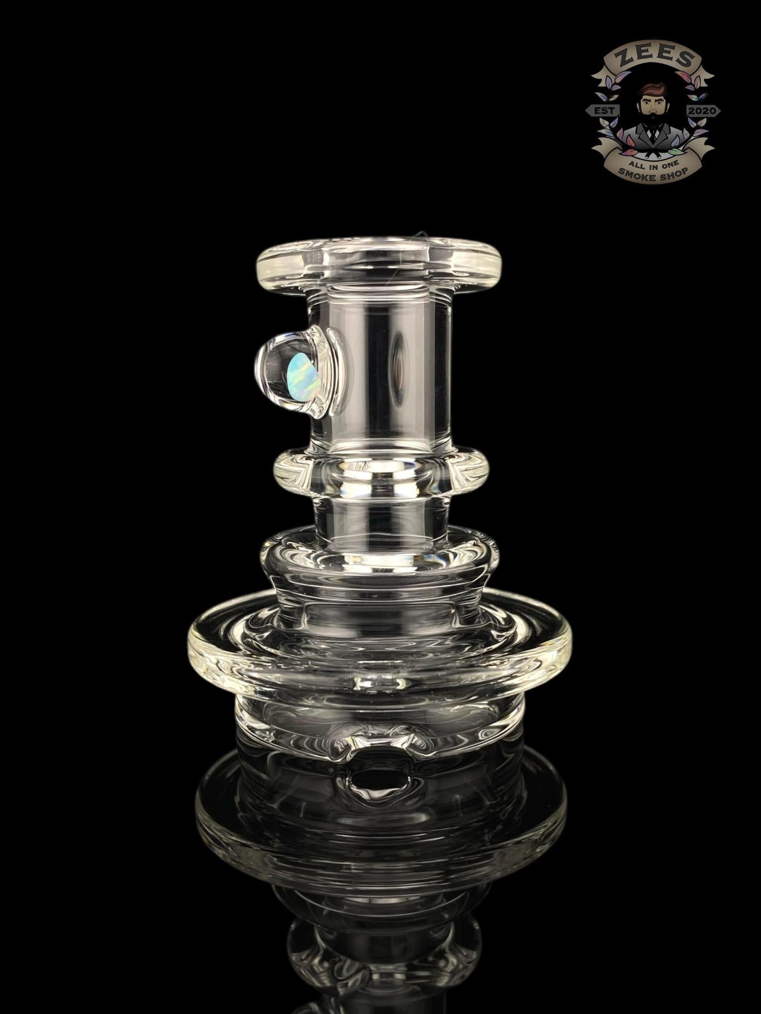 CHARLIE SHAW GLASS: CLEAR DRY PUFFCO PEAK ATTACHMENT - Image 3