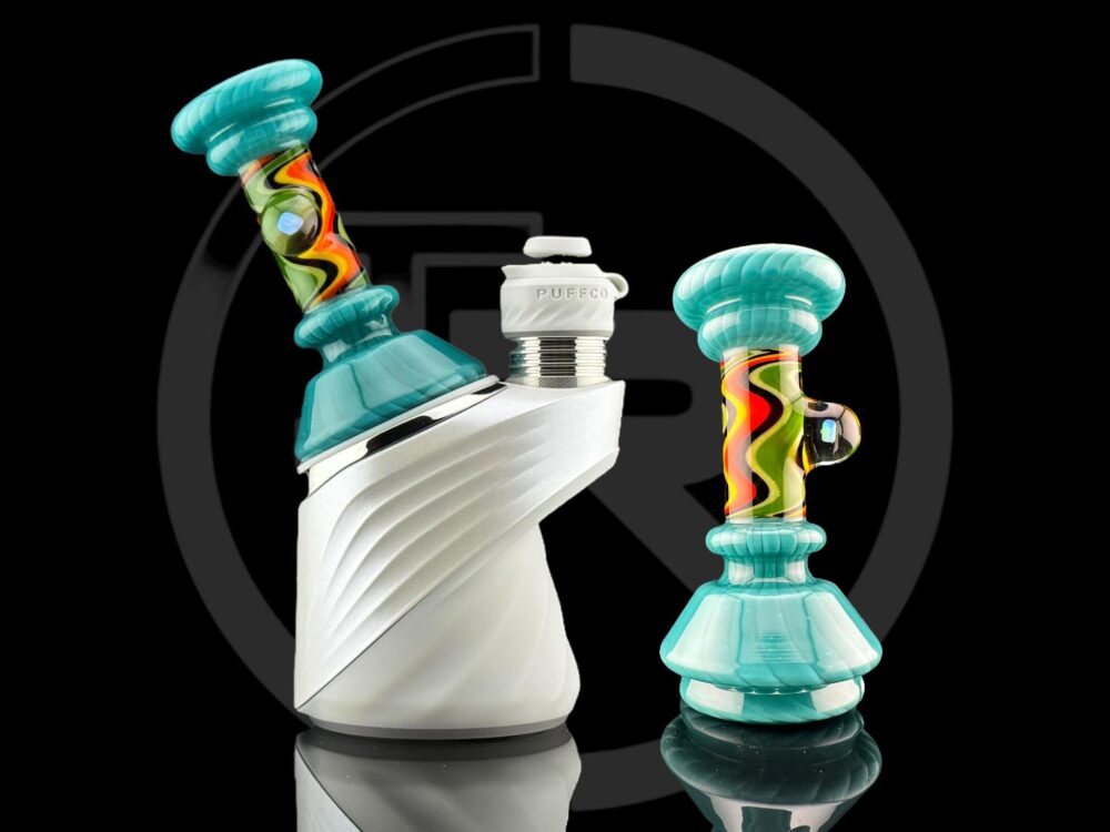 IRIDESCENT GLASS: WAG DRY TOP PUFFCO PEAK ATTACHMENT - Image 8