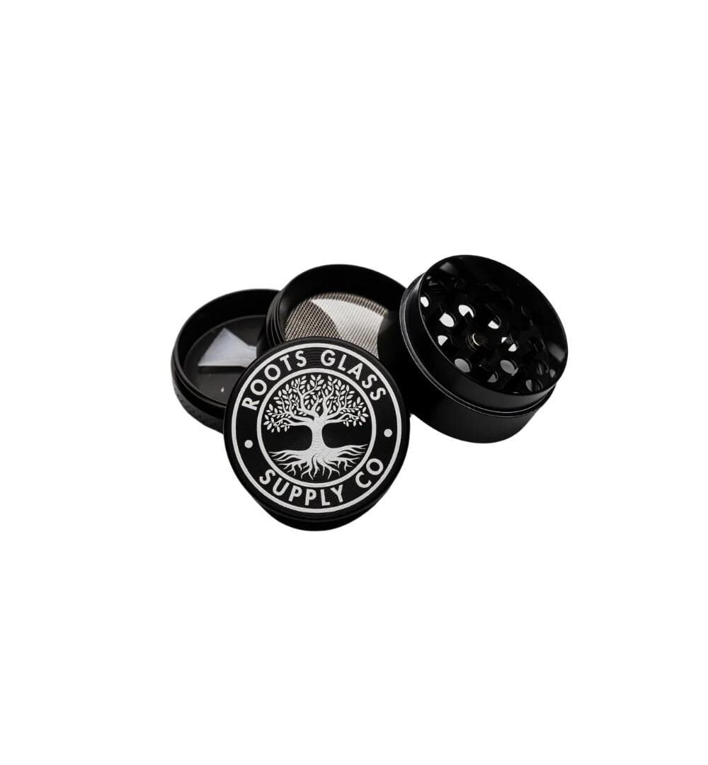 ROOTS GLASS: 40MM 4 PIECE GRINDER