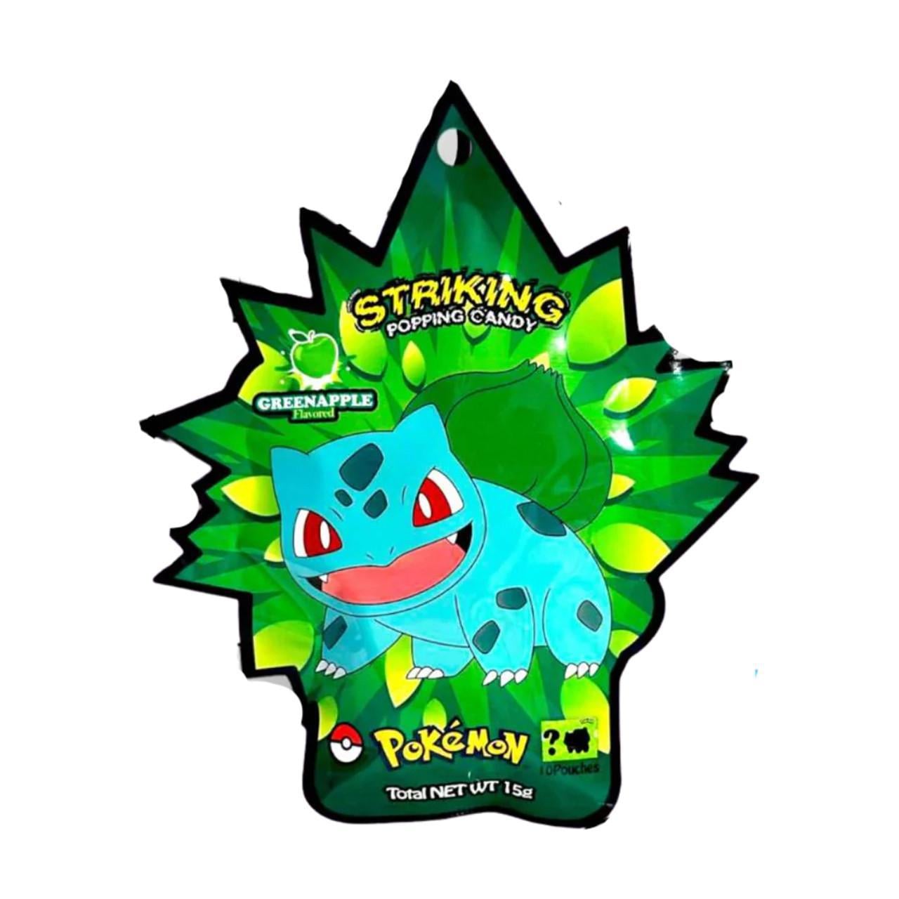 POKEMON: BULBASAUR POPPING CANDY GREEN APPLE FLAVOR (SOUTH KOREA)