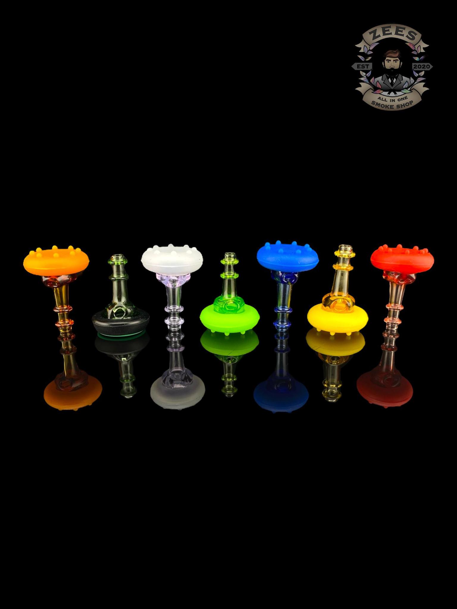 SPACEWALK GLASS: FULL COLOR PUFFCO NEW PEAK JOYSTICK CAP