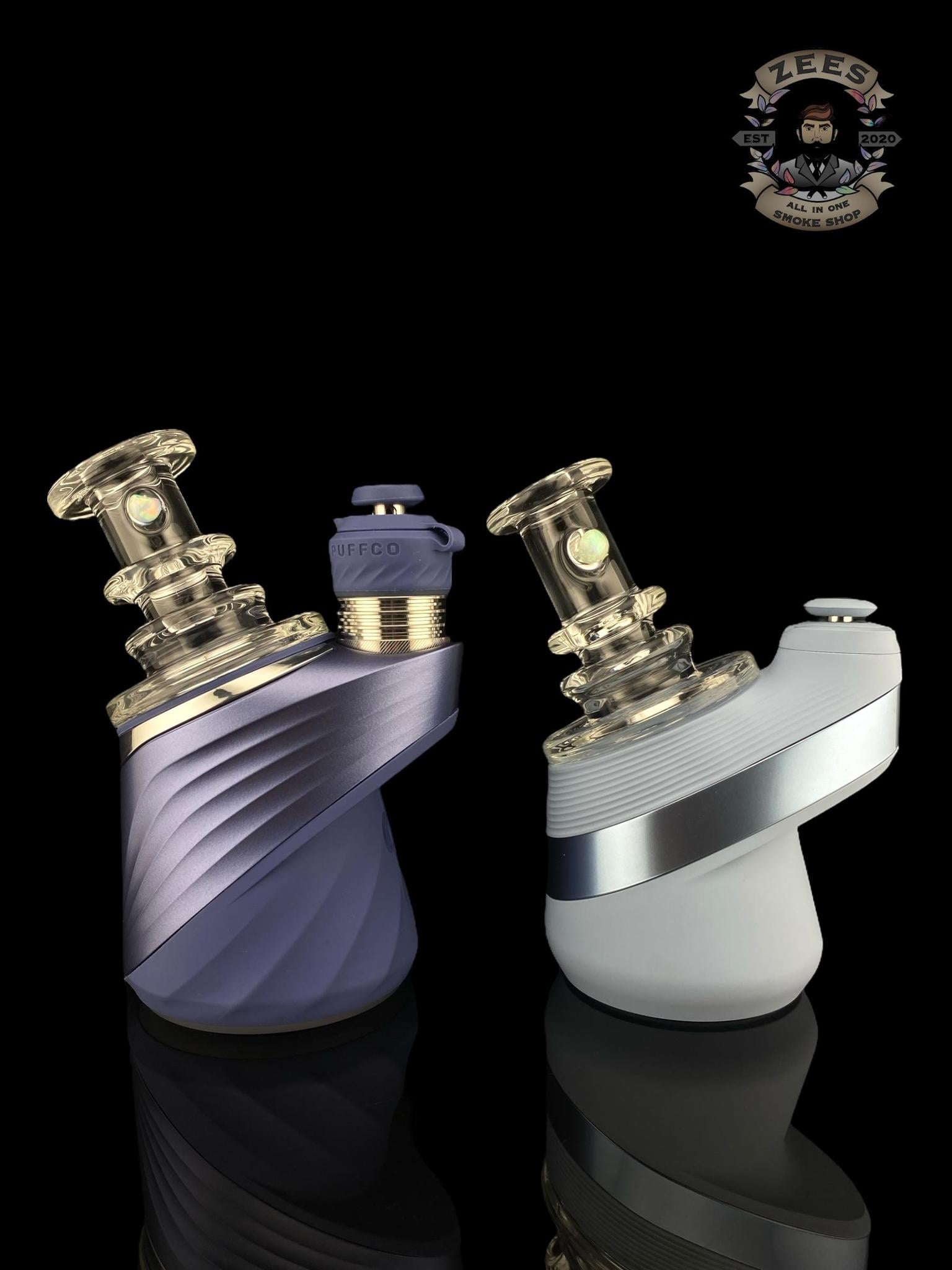 CHARLIE SHAW GLASS: CLEAR DRY PUFFCO PEAK ATTACHMENT