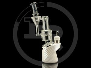 RBR 3.0 - BLACK WITH TEAL DICHRO LIMITED EDITION + CRUSHED OPAL TOP OPAL FLAT 3DXL JOYSTICK CAP