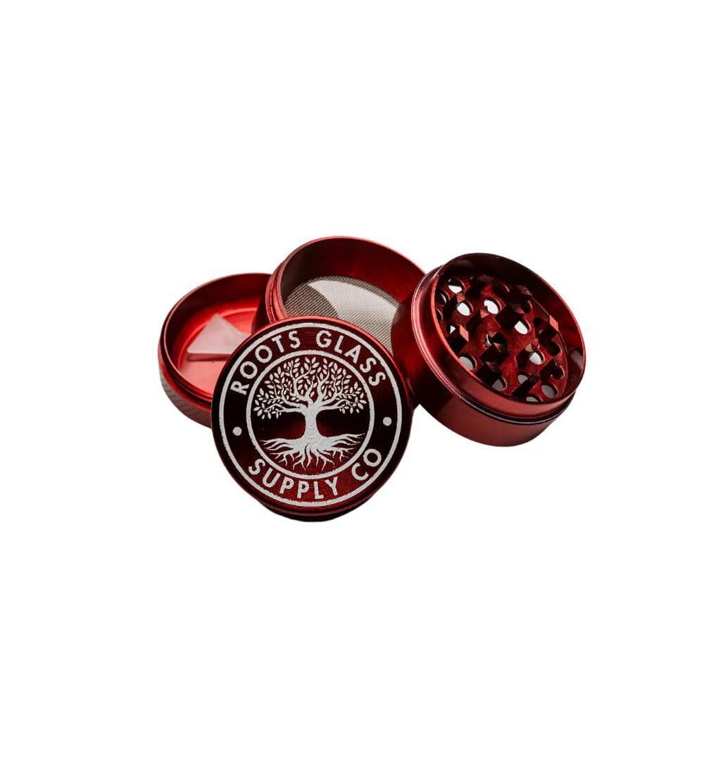 Alternative view of ROOTS GLASS: 40MM 4 PIECE GRINDER