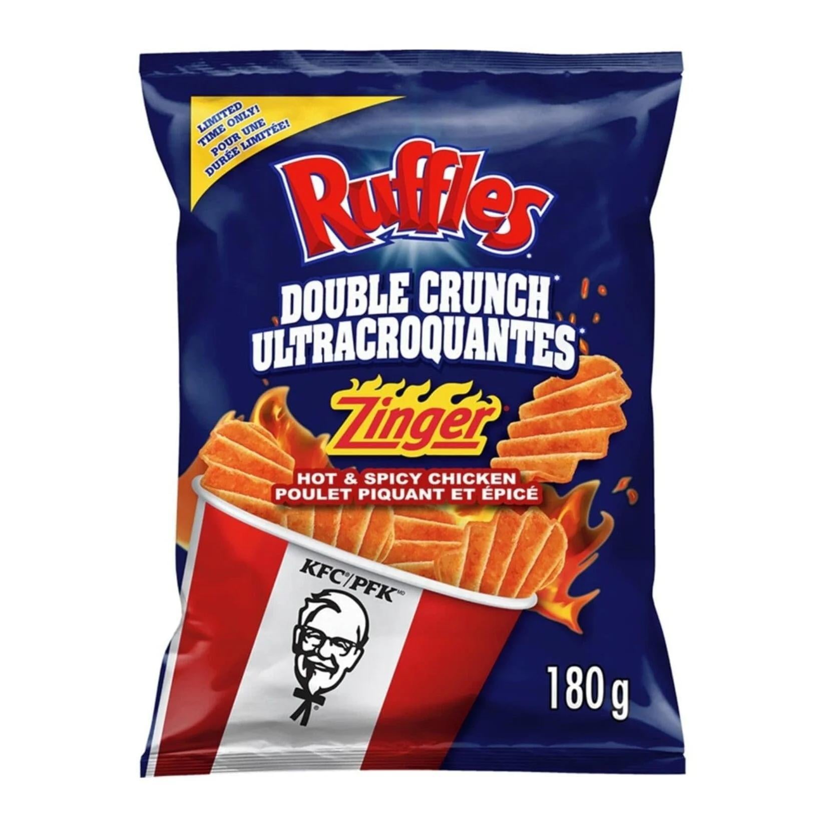 RUFFLES: DOUBLE CRUNCH ULTRACROQUANTES ZINGER (CANADA)