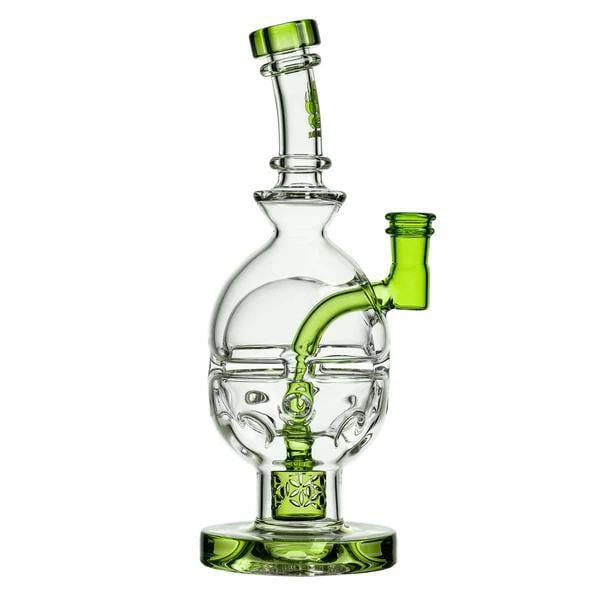 IRIDESCENT GLASS: 9" FAB EGG COLOR ACCENTED