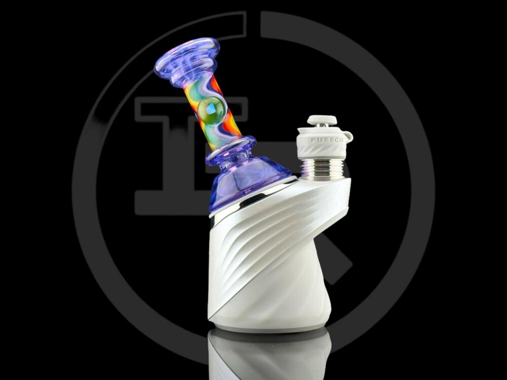 IRIDESCENT GLASS: WAG DRY TOP PUFFCO PEAK ATTACHMENT - Image 3