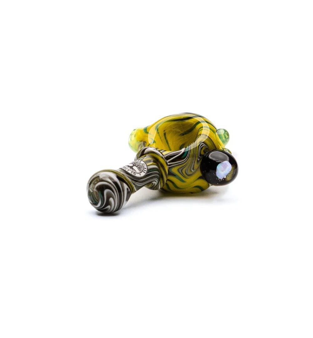 Alternative view of ROOTS GLASS: ENCASED OPAL MINI SPOON