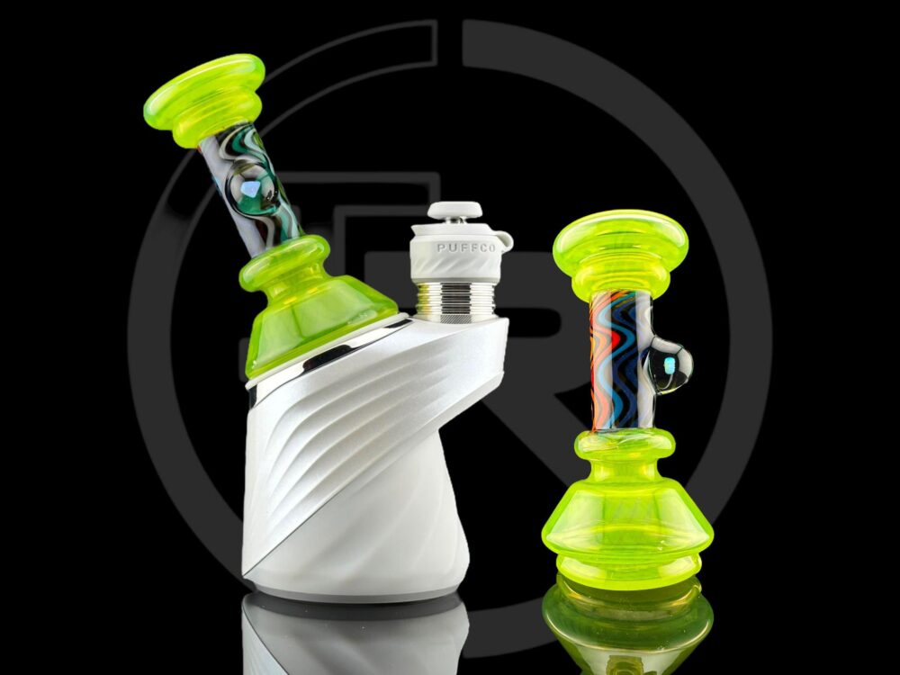 IRIDESCENT GLASS: WAG DRY TOP PUFFCO PEAK ATTACHMENT - Image 5