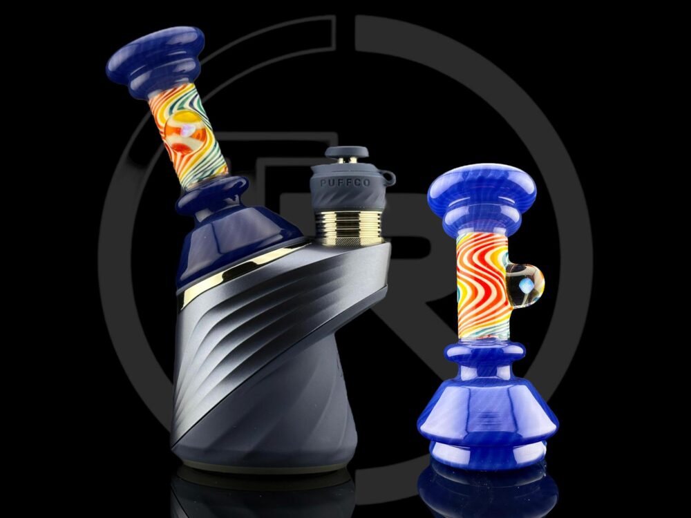 IRIDESCENT GLASS: WAG DRY TOP PUFFCO PEAK ATTACHMENT - Image 11