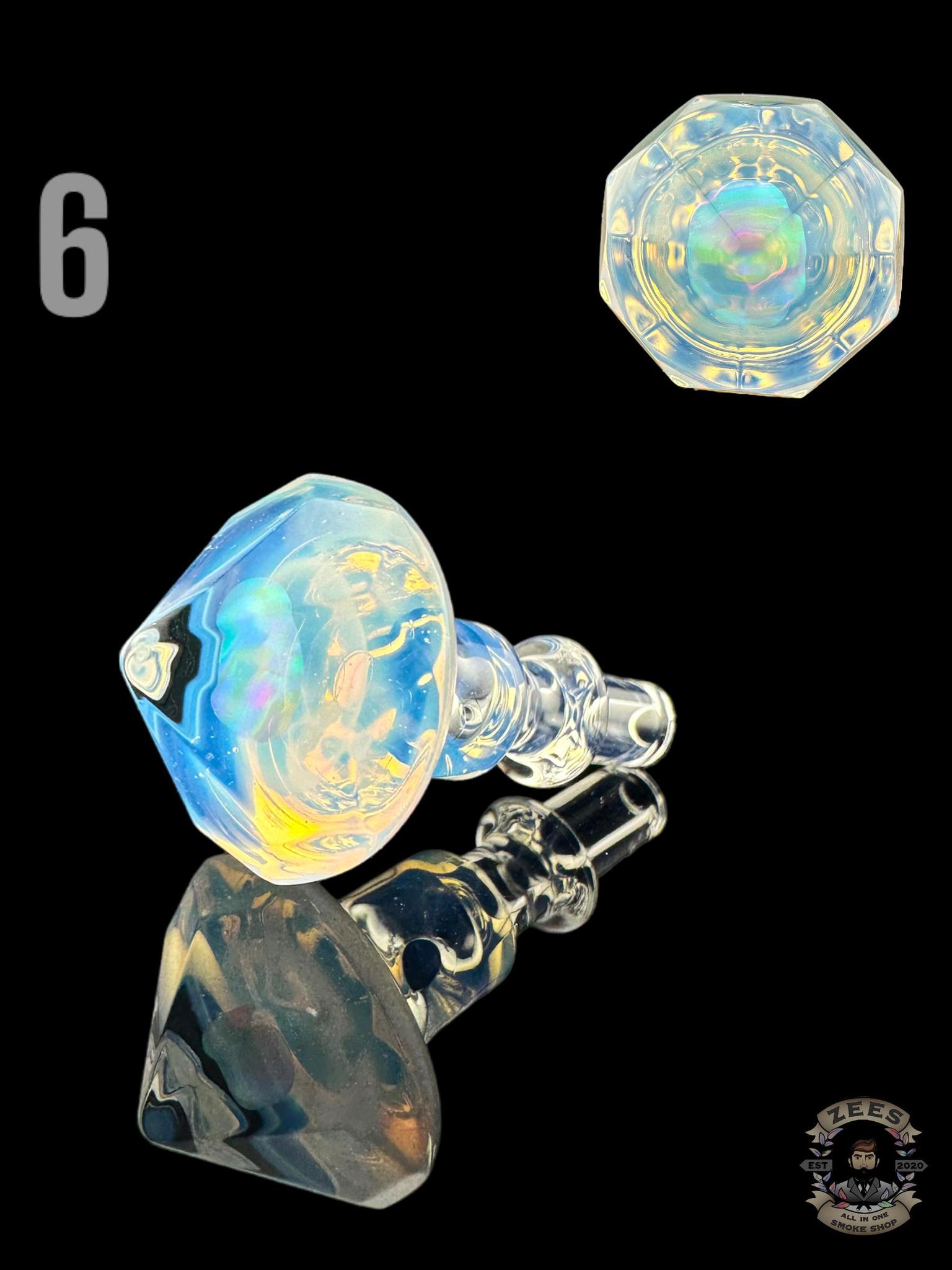 MEADEMADE GLASS: FACETED OPAL 3DXL PEAK PRO JOYSTICK CAP - Image 6