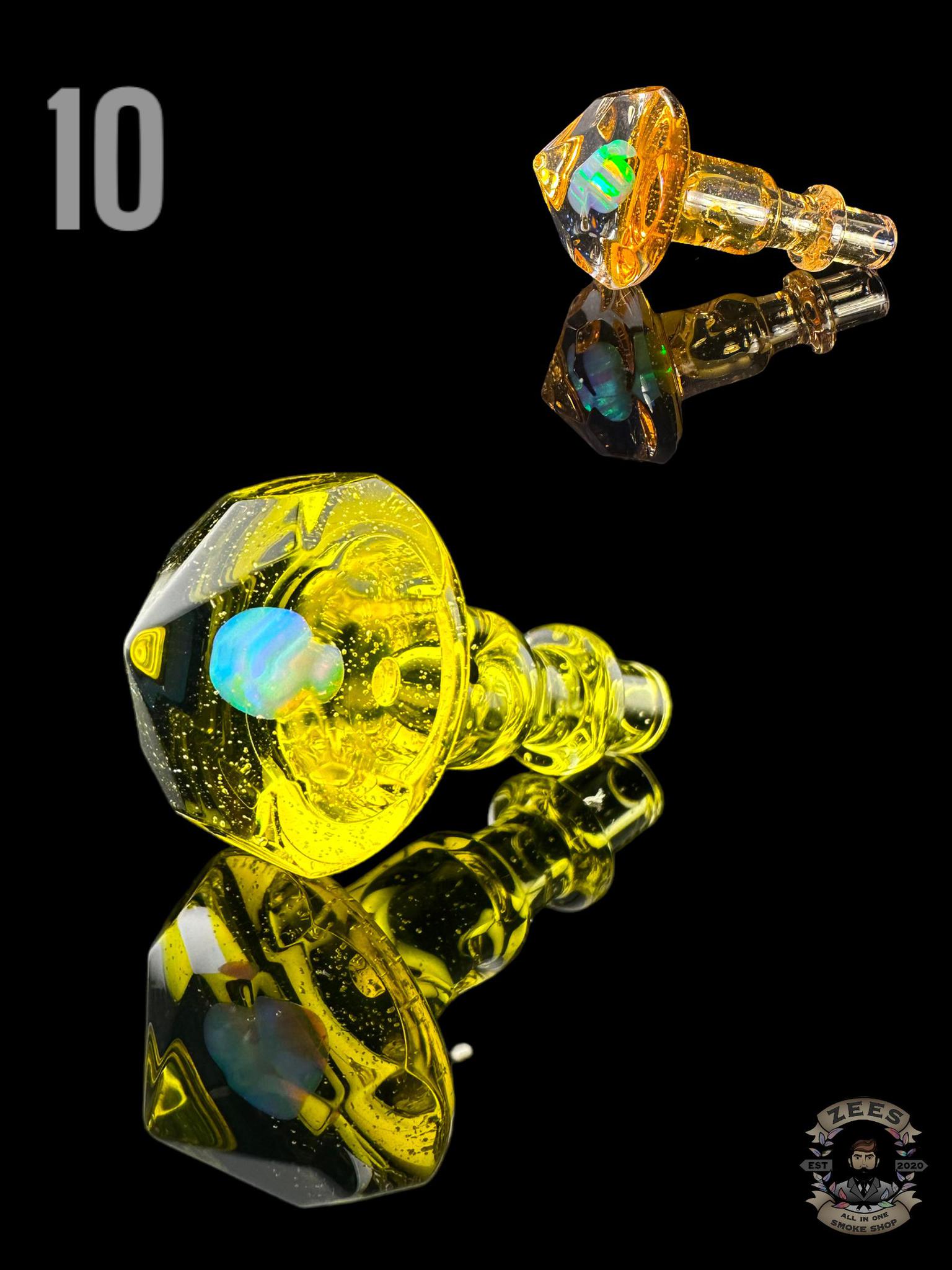 MEADEMADE GLASS: FACETED OPAL 3DXL PEAK PRO JOYSTICK CAP - Image 10