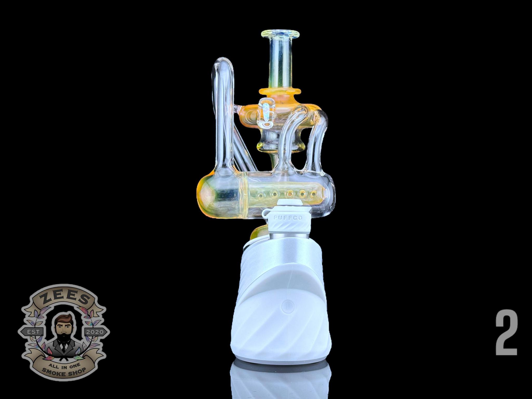 CALL YOUR FAM GLASS: FUMED PUFFCO PEAK ATTACHMENT - Image 2