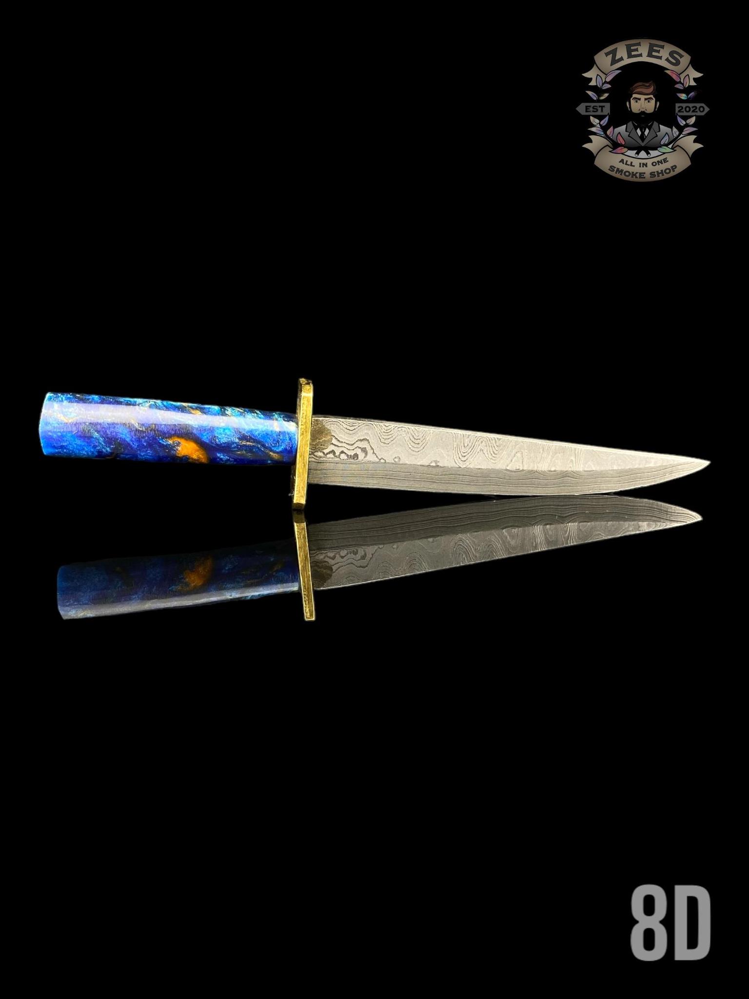 DAMASCUS HK KNIVES: DAMASCUS DAGGER DABBER - Image 9