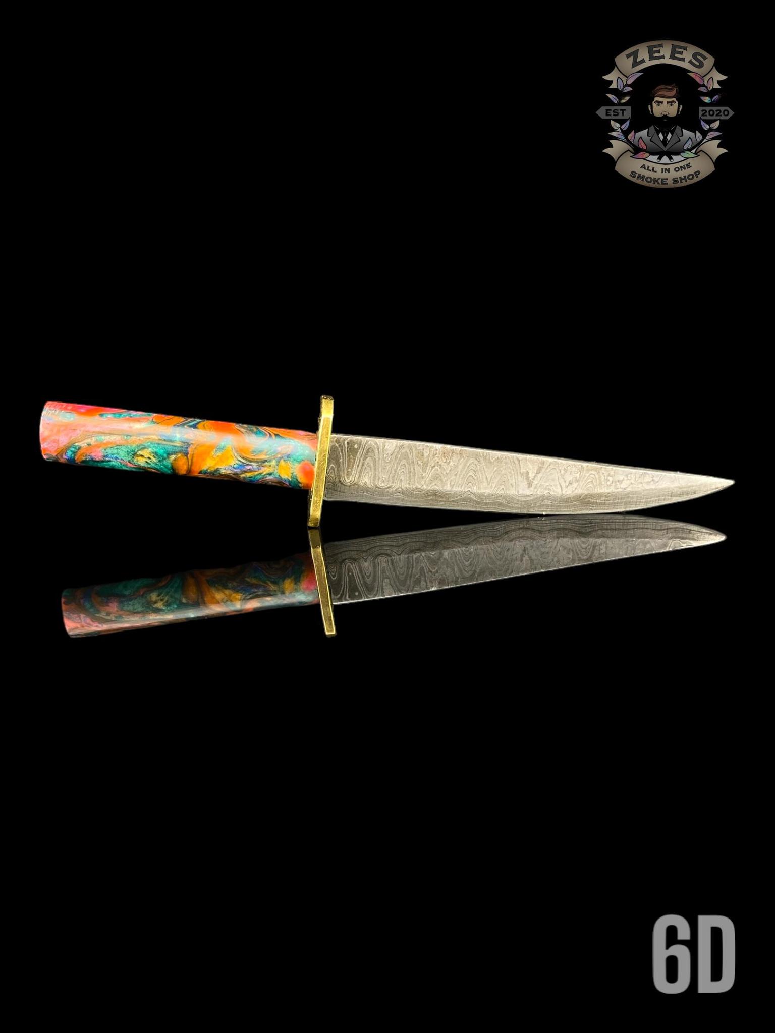 DAMASCUS HK KNIVES: DAMASCUS DAGGER DABBER - Image 7