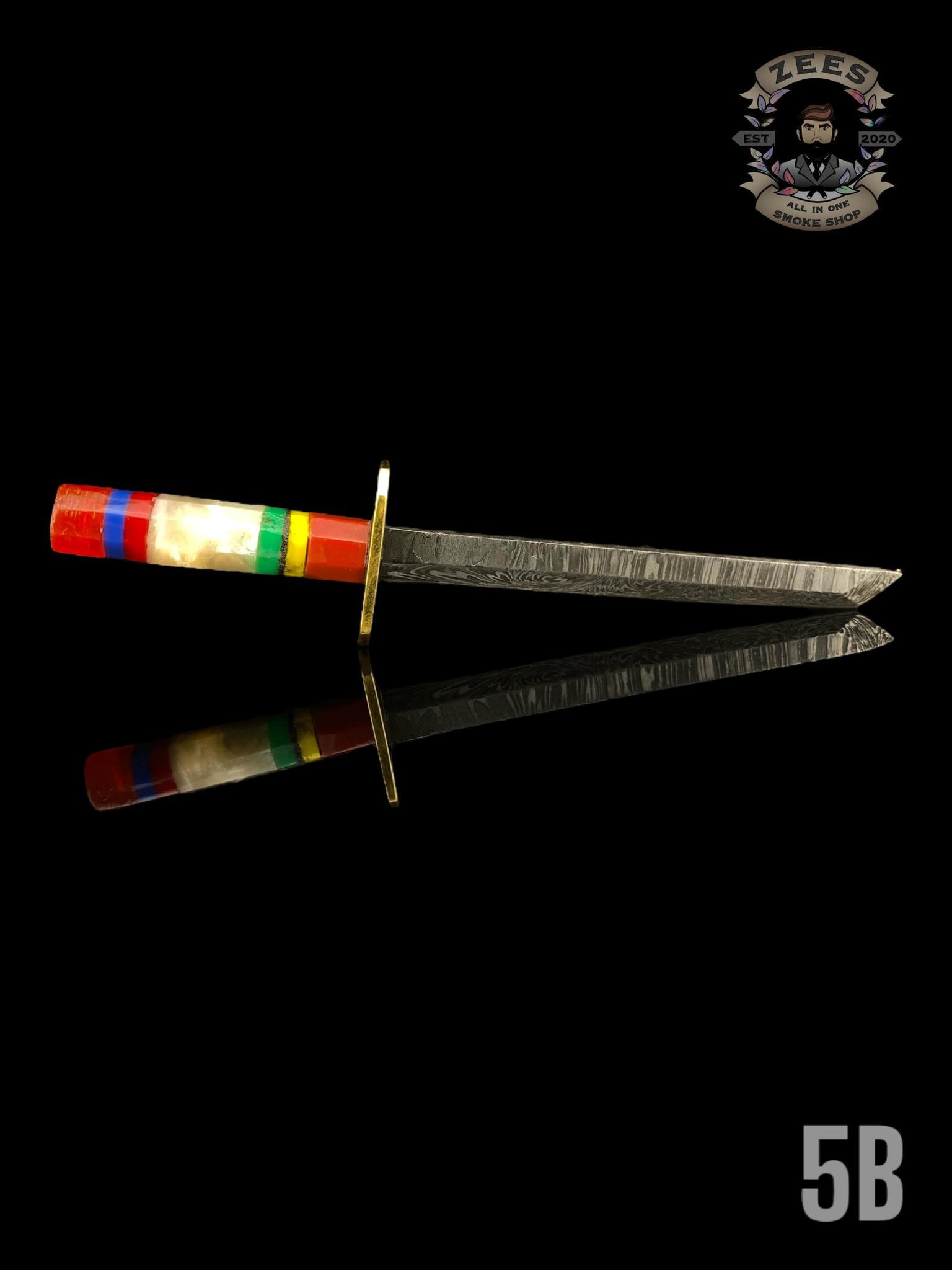 DAMASCUS HK KNIVES: DAMASCUS CHOKUTO SWORD LINEWORK - Image 6