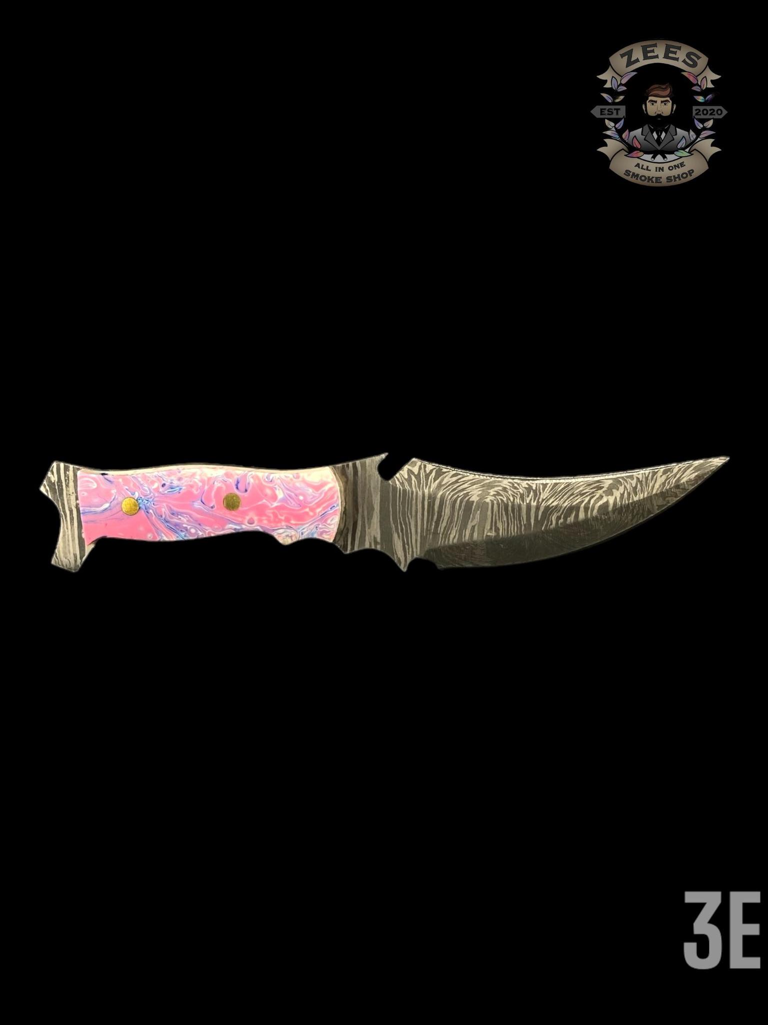 DAMASCUS HK KNIVES: DAMASCUS RAPTOR DAGGER DABBER - Image 4