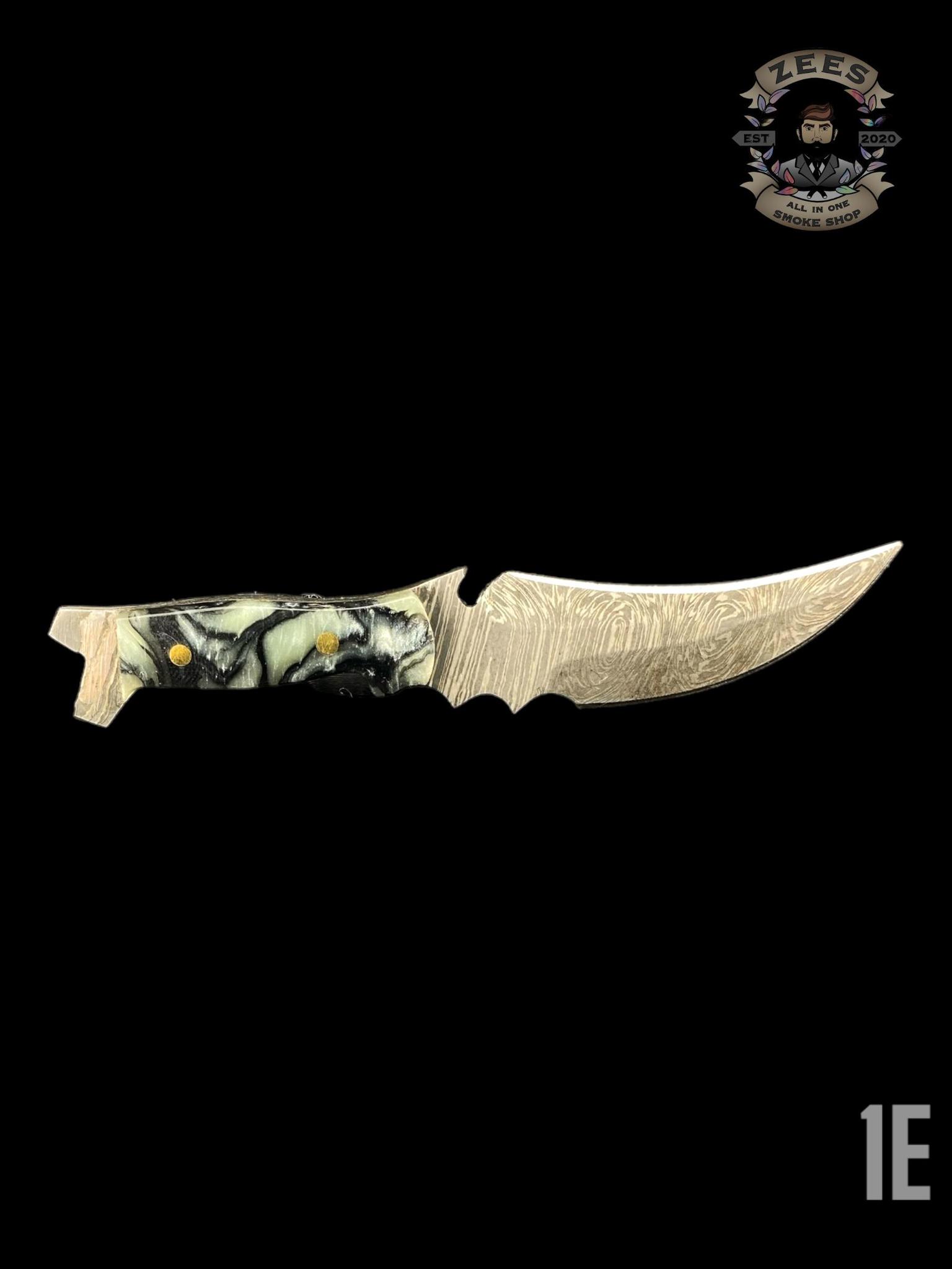 DAMASCUS HK KNIVES: DAMASCUS RAPTOR DAGGER DABBER - Image 2