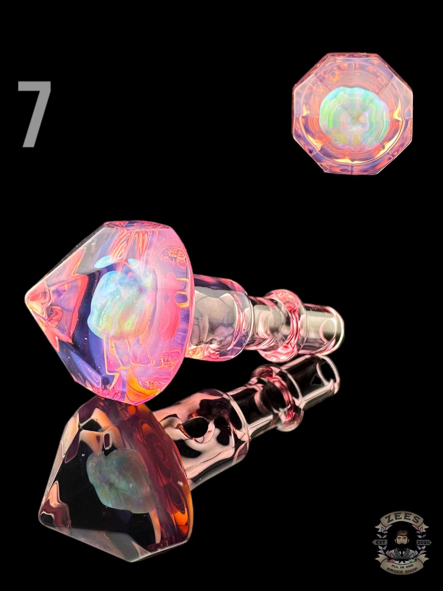 MEADEMADE GLASS: FACETED OPAL 3DXL PEAK PRO JOYSTICK CAP - Image 7