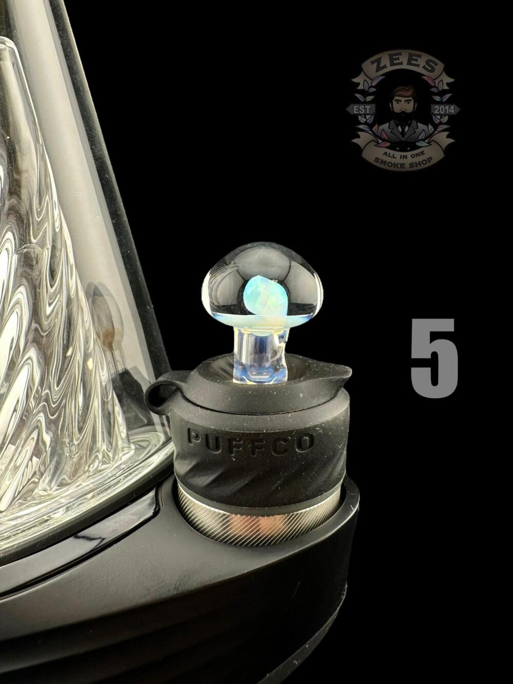 MEADEMADE GLASS: ENCASED OPAL 3DXL PEAK PRO JOYSTICK CAP | Zee Vapor