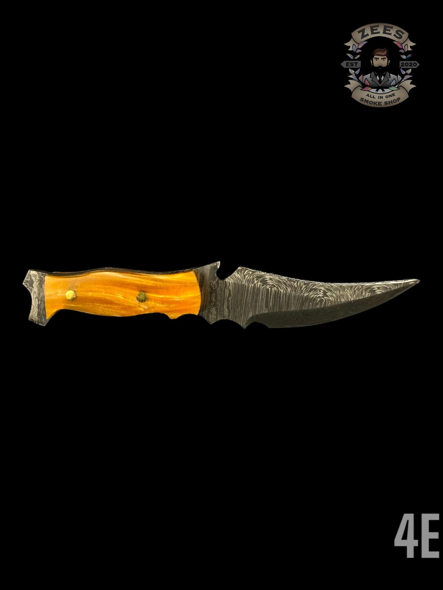 DAMASCUS HK KNIVES: DAMASCUS RAPTOR DAGGER DABBER - Image 5