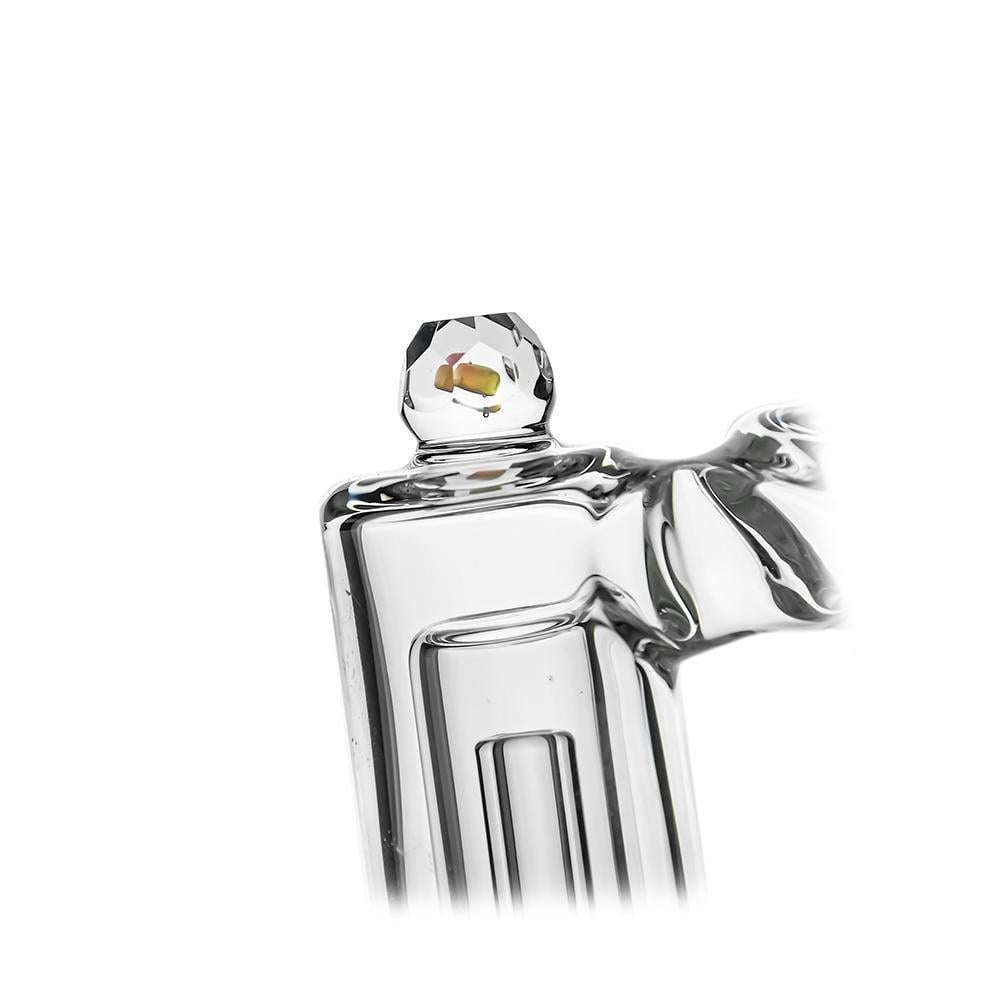Alternative view of IRIDESCENT GLASS: FACETED RBR PUFFCO PEAK ATTACHMENT