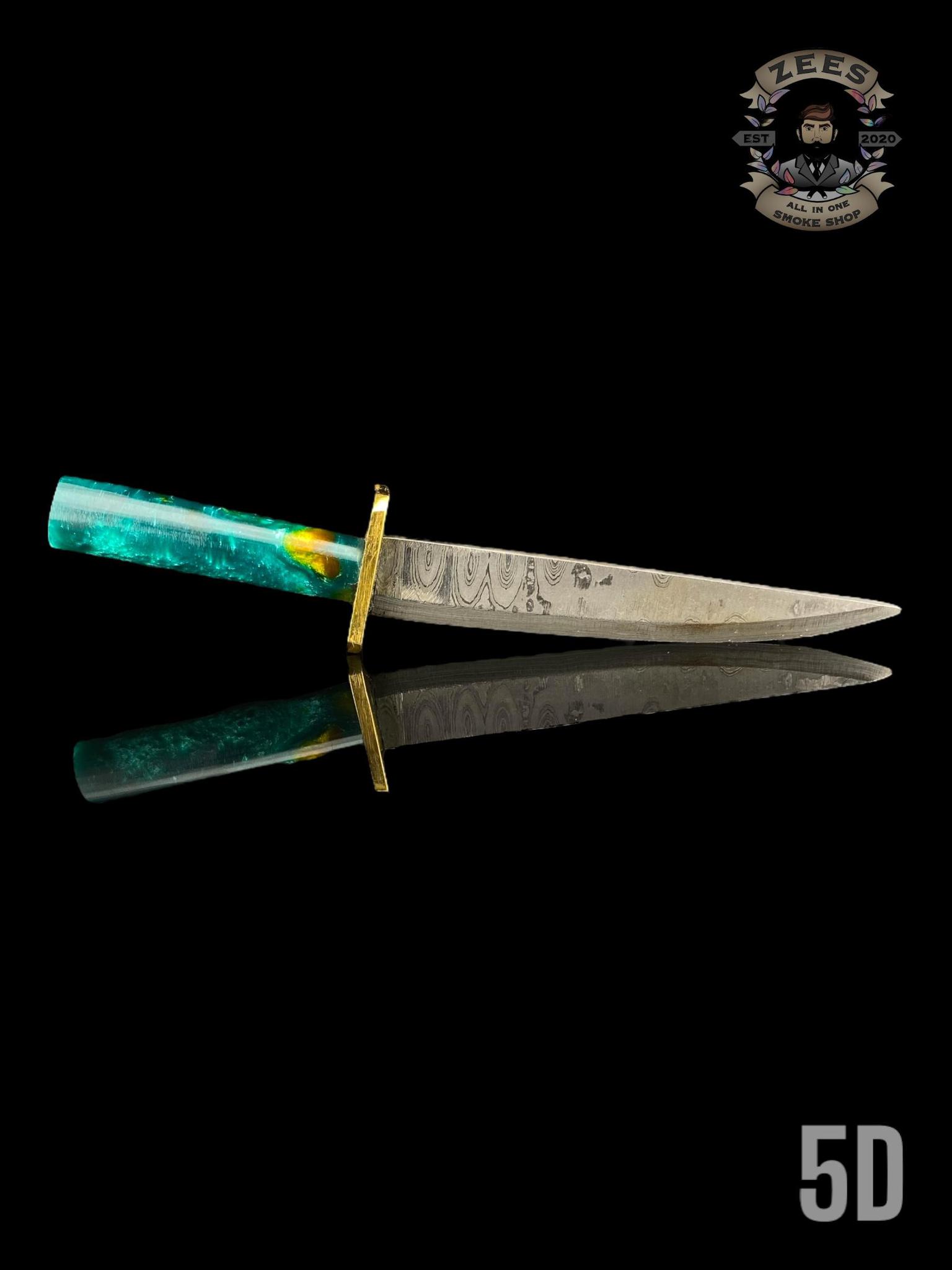 DAMASCUS HK KNIVES: DAMASCUS DAGGER DABBER - Image 6