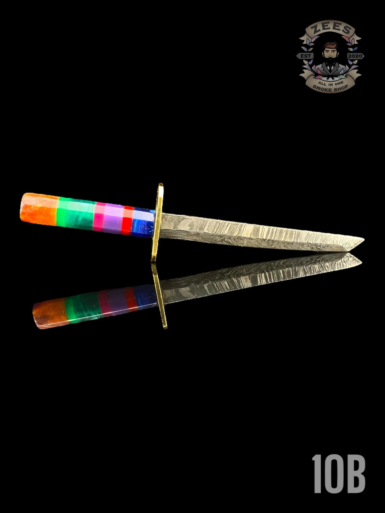 DAMASCUS HK KNIVES: DAMASCUS CHOKUTO SWORD LINEWORK - Image 11