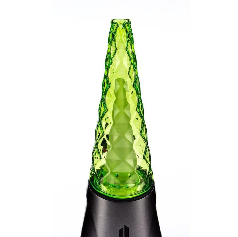 CALI BEAR GLASS: GEOMETRIC CONE PUFFCO PEAK ATTACHMENT - SLYME