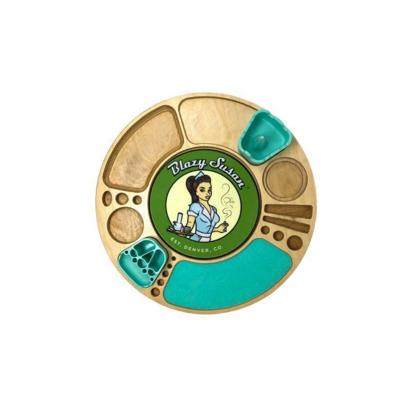 BLAZY SUSAN: SPINNING ROLLING TRAY WITH INSERTS - Image 5