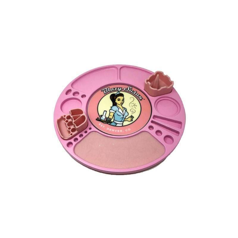 BLAZY SUSAN: SPINNING ROLLING TRAY WITH INSERTS - Image 4
