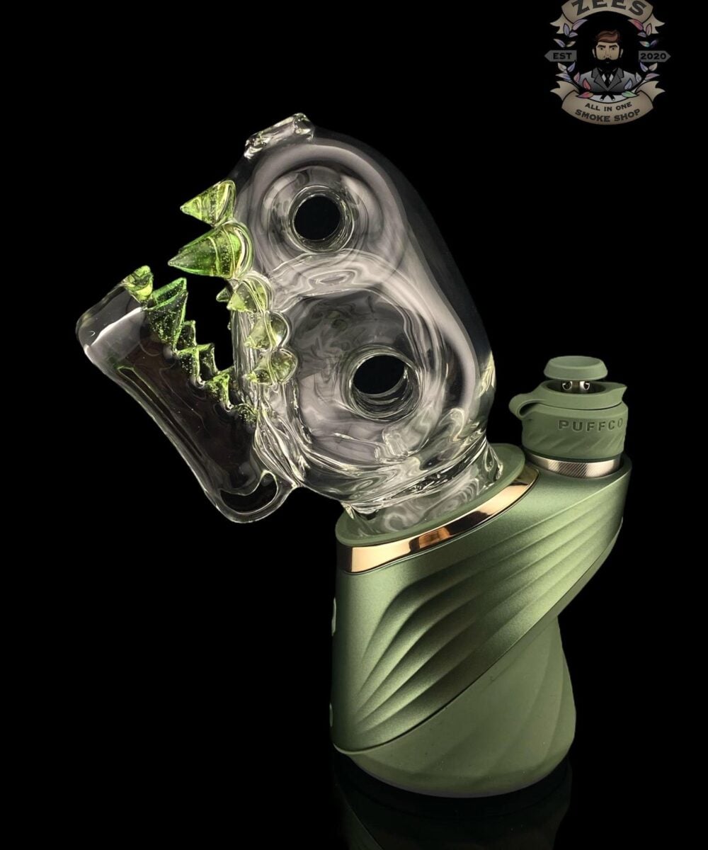 Alternative view of ENUFF GLASS: CLEAR PUFFCO PEAK ATTACHMENT