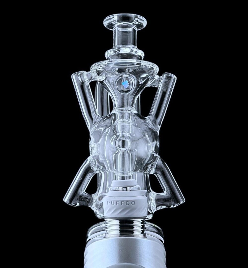 Alternative view of IRIDESCENT GLASS X ION GLASS: EXOCR PEAK ATTACHMENT