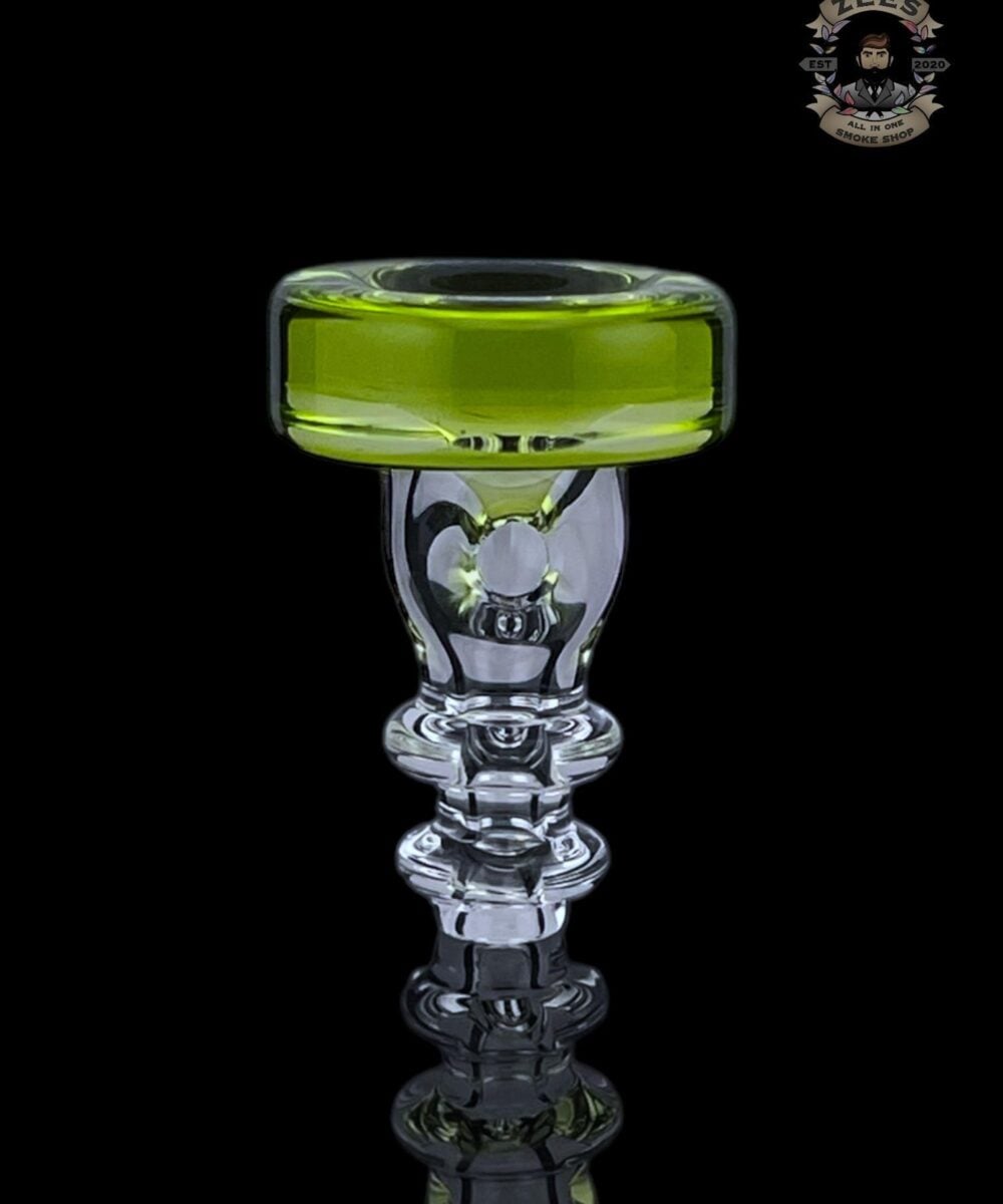 ZOMBIE HAND STUDIOS: COLOR ACCENTED PEAK PRO JOYSTICK CAP - #2 ABSINTHE GREEN